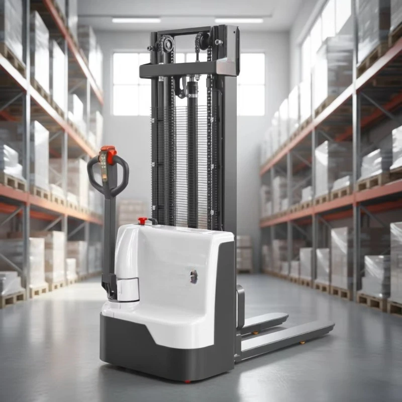 1.5 Ton Electric Stacker 4.1 km/h Laden Speed 2.2kw Drive Motor Reliable Pallet Stacker