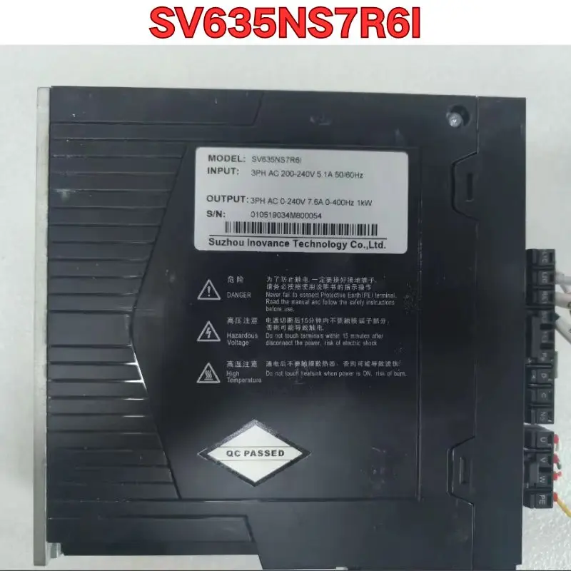 Second-hand SV635NS7R6I servo drive in good working condition