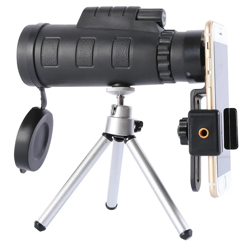 

10x Monocular Focus Telescope for Mobile Phone Photography HD Mini Outdoor Bird Watching 50x60