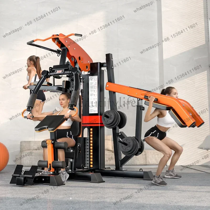 Best Sellers MIYAUP Three Person Weightlifting Stand Comprehensive Training Fitness Equipment Big Bird Squat