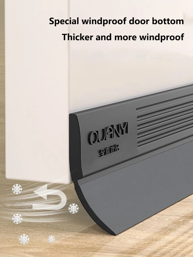 

Уплотнительная лента для нижней части двери, 1 м, утолщенная, самоклеящаяся, из силиконовой резины, звукоизоляционная, ветрозащитная, пылезащитная, для заполнения зазоров