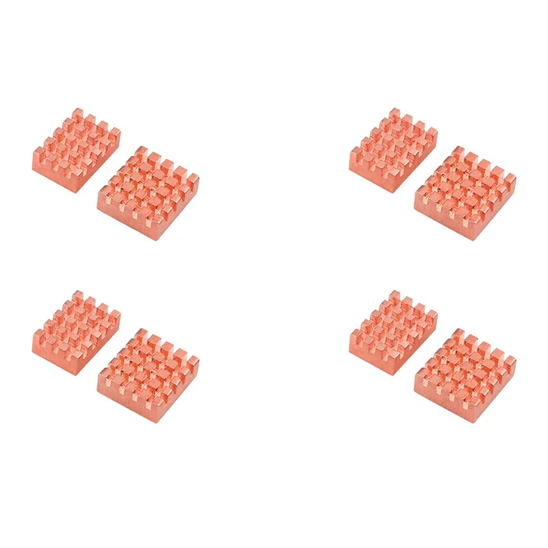 ABGI-8X لـ Orangepi Orange Pi Zero 2 واط من النحاس النقي بالوعة الحرارة لوحدة المعالجة المركزية Orangepi اللوحة الأم تبريد أحواض حرارية متعددة الوظائف