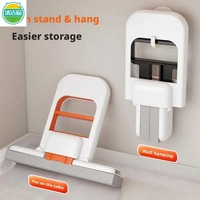 New Powerful Squeeze Mini Mop Folding Home Cleaning Mops With Sponge Self-squeezing Floor Washing Mop Desk Window Car Clean Tool