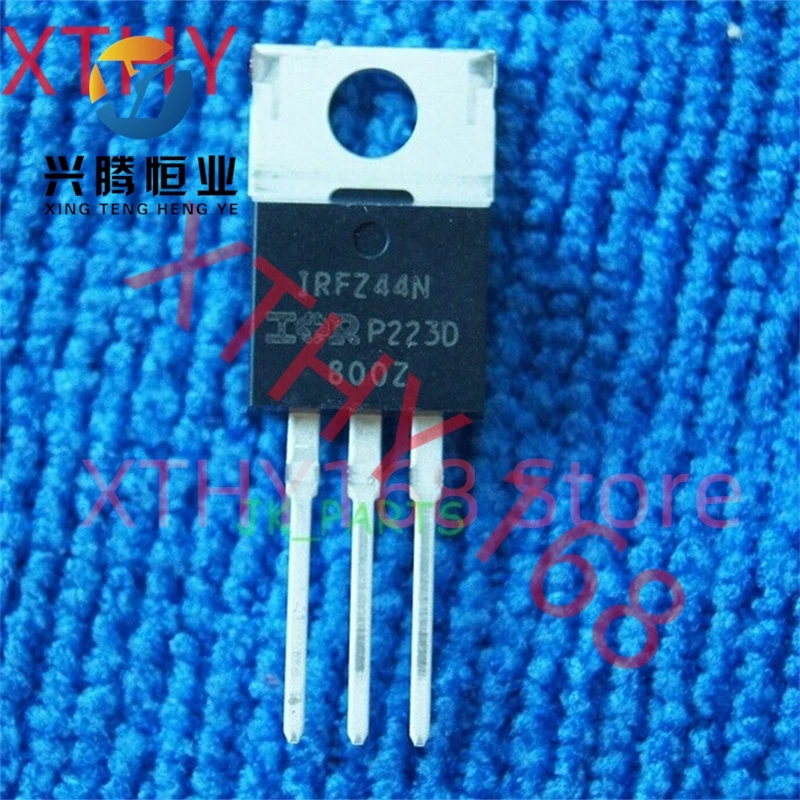 Transistores de piezas IRFZ44N IRFZ44, Transistor MOSFET TO-220, potencia MOSFET IRFZ44NPBF 49A 55V