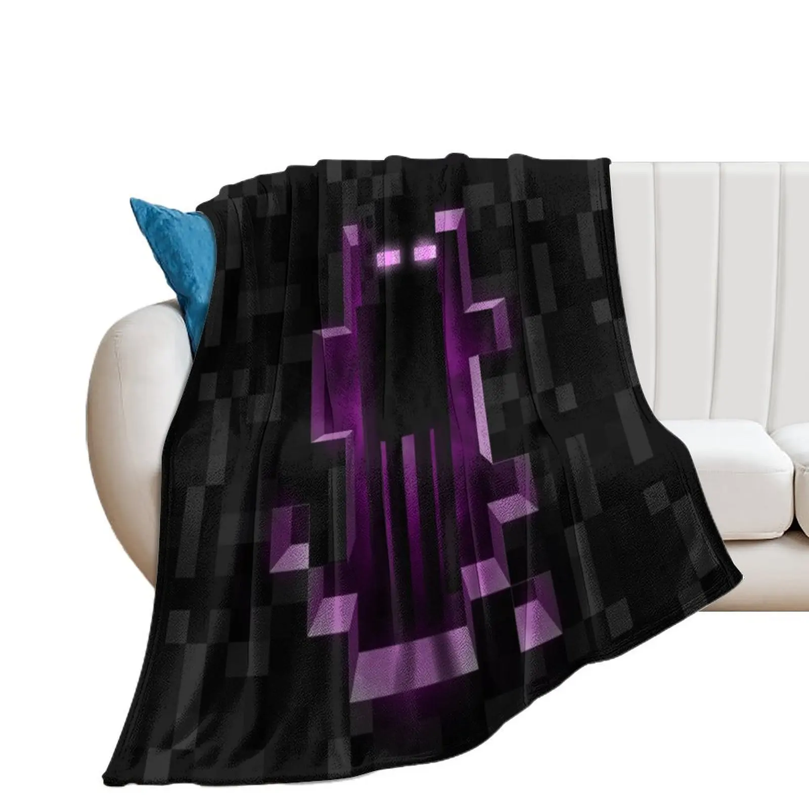 Enderman Minecrafter Enderdragon Throw Blanket for babies Travel Warm Blankets