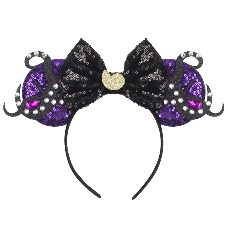 

Disney's hair accessories Mickey Mouse Mickey Headband Halloween Party Headband Children's Amusement Park Cross-border Hot Sale