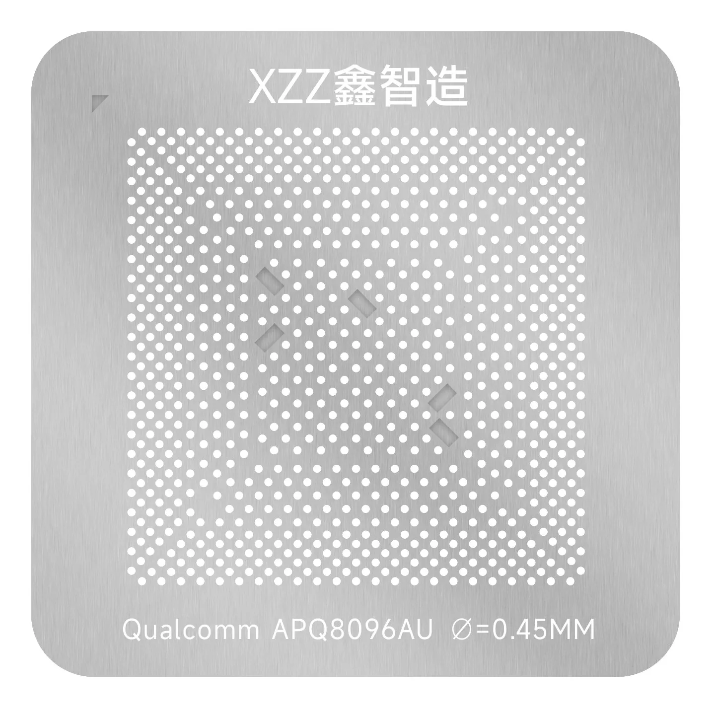 XZZ solder ball/solder paste stencil for Qualcomm APQ8096 APQ8096AU Direct heating Tin planting platform