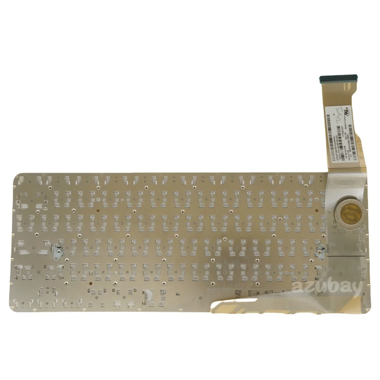 Бельгийская клавиатура AZERTY US для HP Chromebook 14 G4, 14-X000, 14-2000, 14-2010, 14-AK000, 14- ak002tu ak003tu ak004tu ak010nr белая