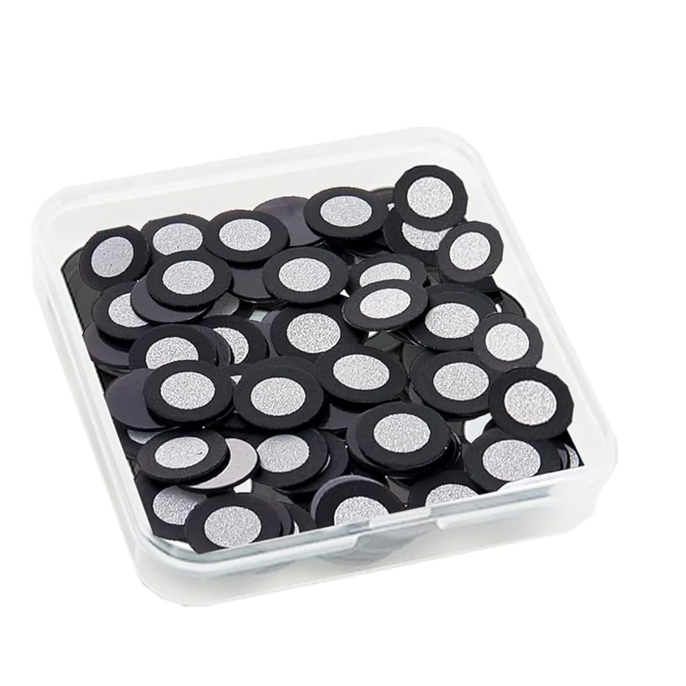 A93Z 200 PCS (3Mm Inner/6Mm Outer) Reusable High-Reflectivity Magnetic 3D Scanning Fiducial Markers For 3D Scanning
