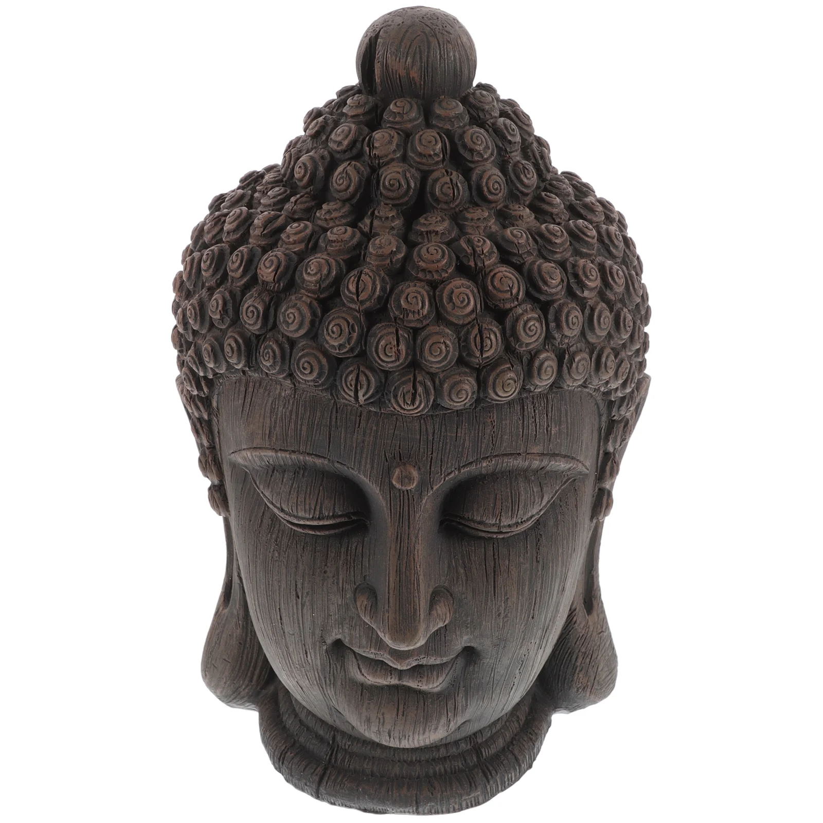 Buddha Statue Ornament Craft for Home Decorative Figurine Buddhism Religious Statues Seated Shelf Zen Crafts Outdoor