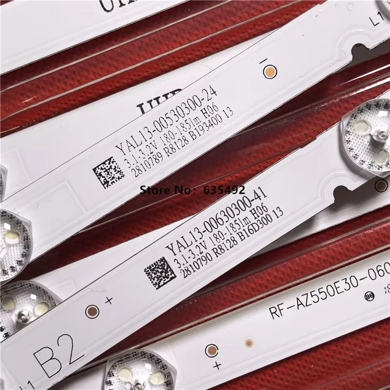 LED バックライトストリップ PPTV W55US RF-AZ550E30-0601B-20 RF-AZ550E30-0501A-20 55U5A 55U4700LA TH-55FX580C TH-55FX680C LC550EGJ