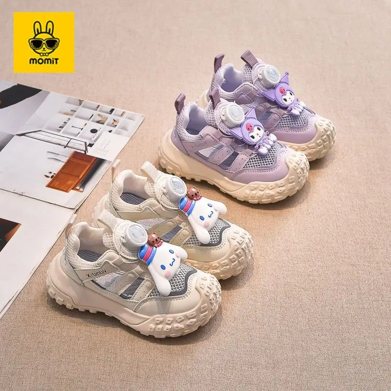 

Girly Heart Kuromi Anime Kawaii Sanrio Casual Sneakers Cute Cartoon Children Cinnamoroll Summer Sandals Shoes Gifts for Kids