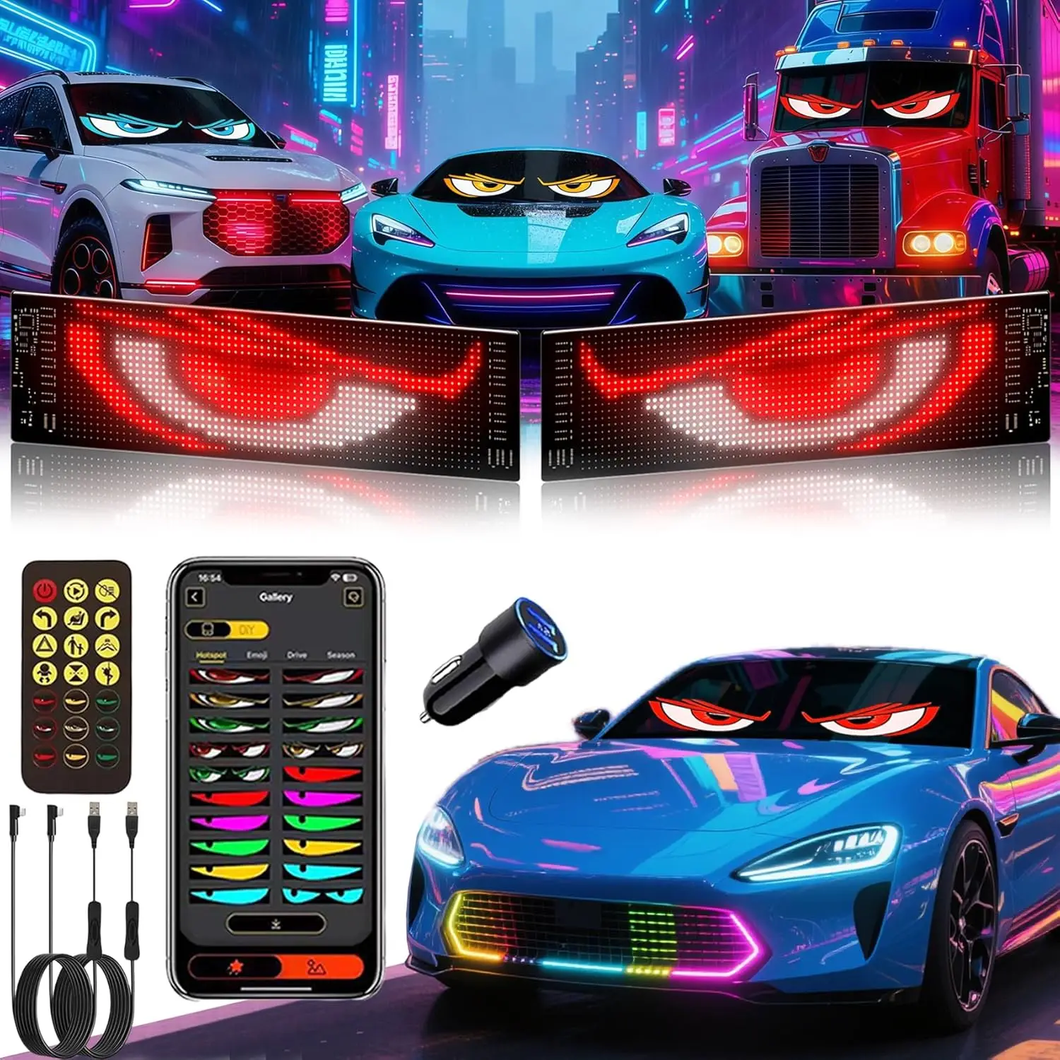 1/2PCS Devil Eyes L…