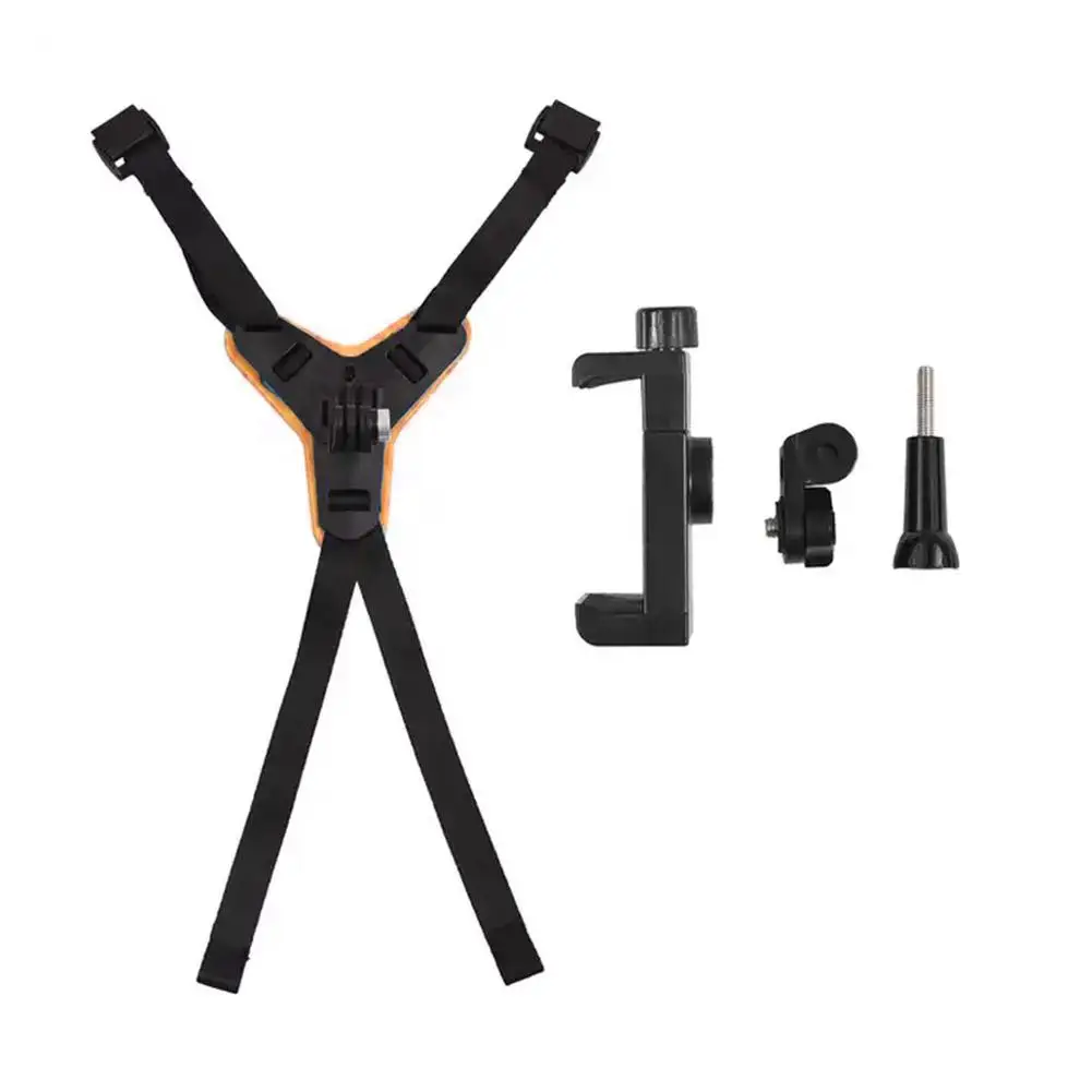 Motorfiets Rijden Mobiele Telefoon Houder Actie Camera Draagbaar Met Clip Beugel Telefoon Mobiele Accessorie Stand Houder Kin Hij A9c4