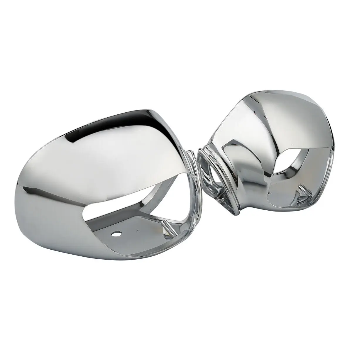 Rear View Mirrors Cover Fit For Honda Goldwing 1800 GL1800 2001-2017 ABS