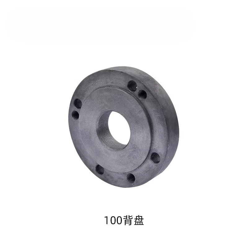 125MM 100MM back plate small lathe accessories, accessories instrument lathe chuck over plate connecting plate