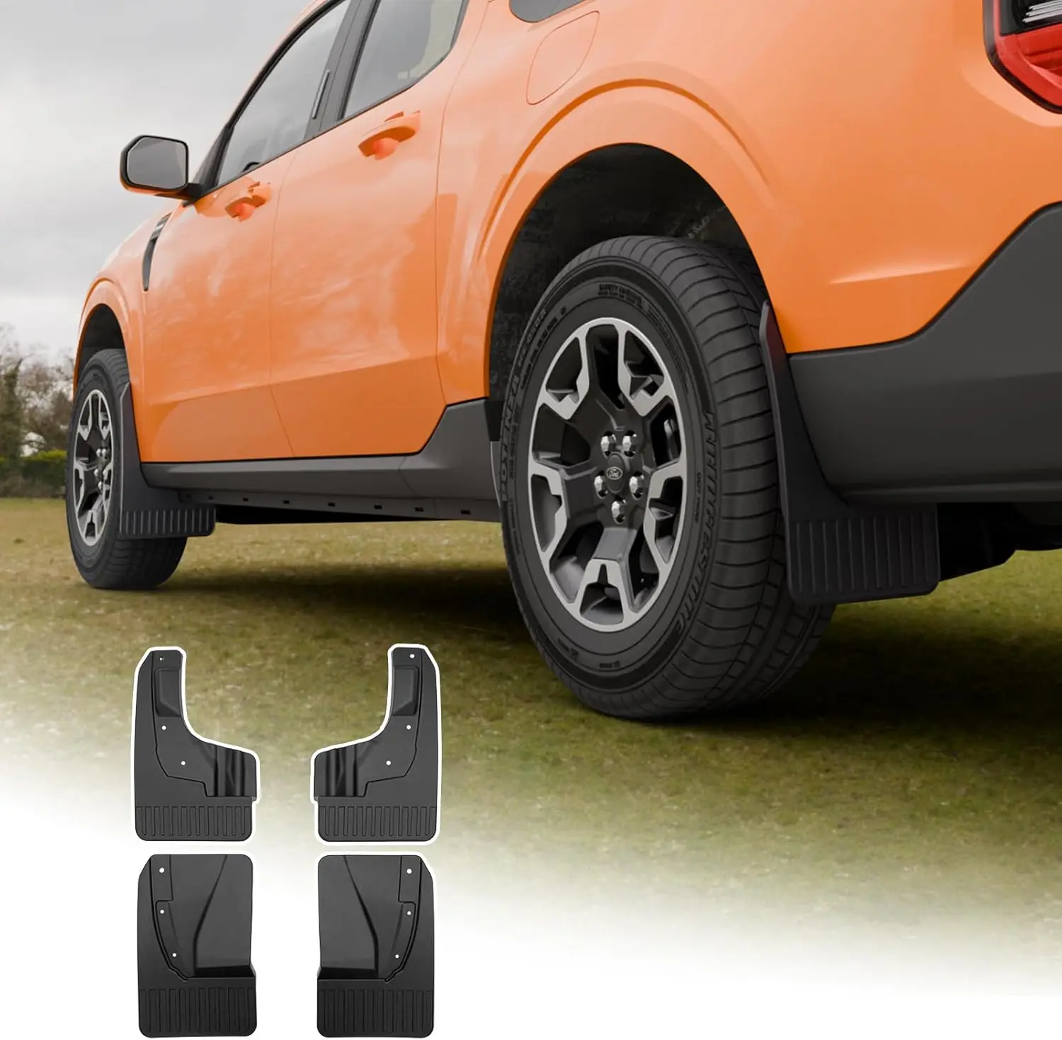 

Mud Flaps for 2022-2026 Ford Maverick (Not Lobo) 4PCS Splash Guards No Drilling