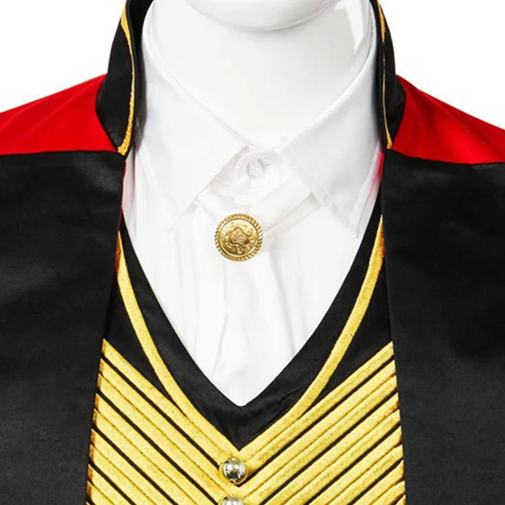 

The Greatest Showman Cosplay P.T. Barnum Costume Performance Suits Uniform Full Set Adult Halloween Festival Party Outfits