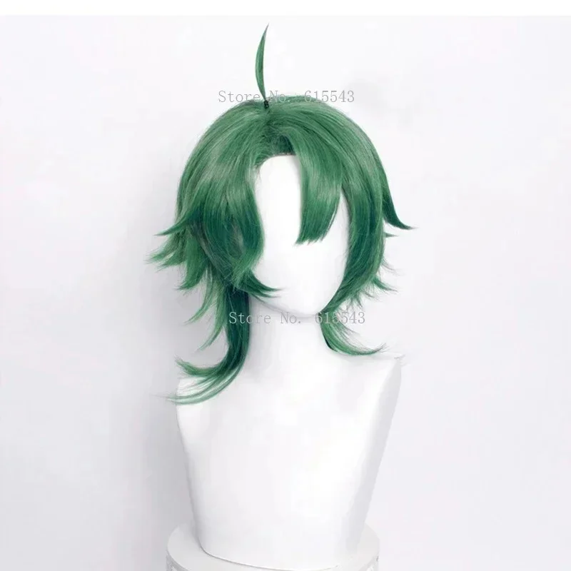 4;f'5,v\6.b/Anime SK8 the Infinity Joe Cosplay, perruque courte verte en cheveux synthétiques résistants à la chaleur + bonnet de perruque;6'v\7.b'j/