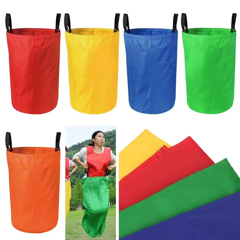 Kid Adult Yard  School Activity Sack Race Bag Family Sack Racing Games Jumping Bag Balance Training