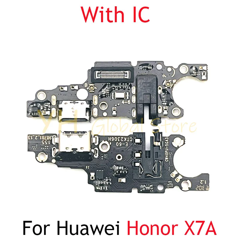 For Huawei Honor X7A X8A X9A X7B X8B X9B USB Charging Board Dock Port Flex Cable Repair Parts