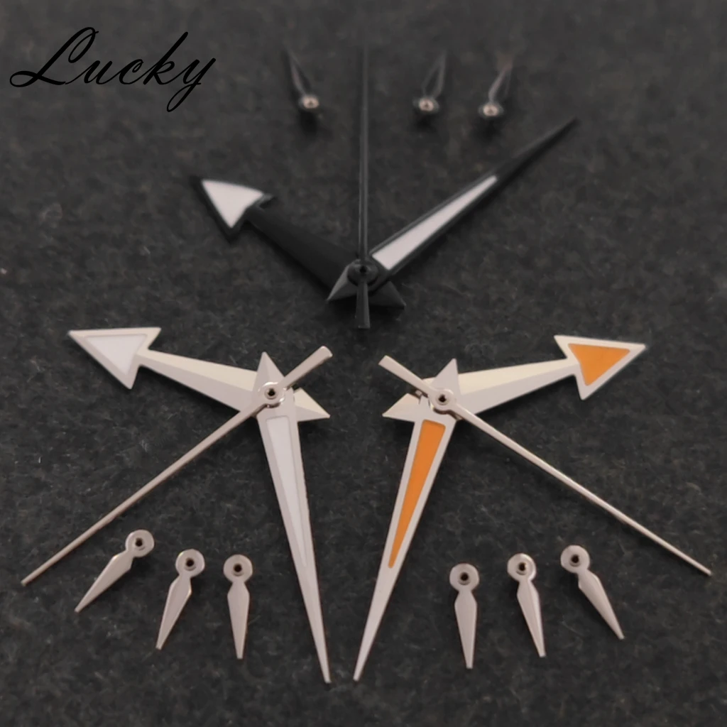 VK63 VK64 Quartz Movements Watch Hands Green Luminous Kuanjian Sterile Gauge Needle Multifunctional Timing Running Seconds Watch
