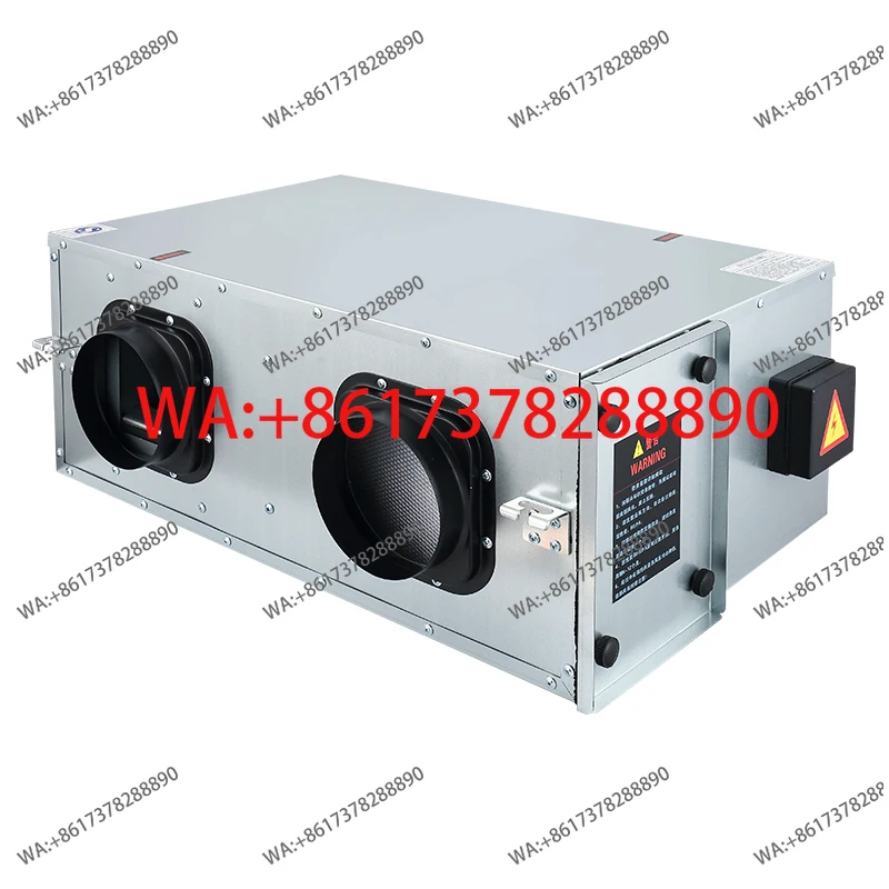Fresh air system Commercial two-way flow silent fan chess room box cigarette machine