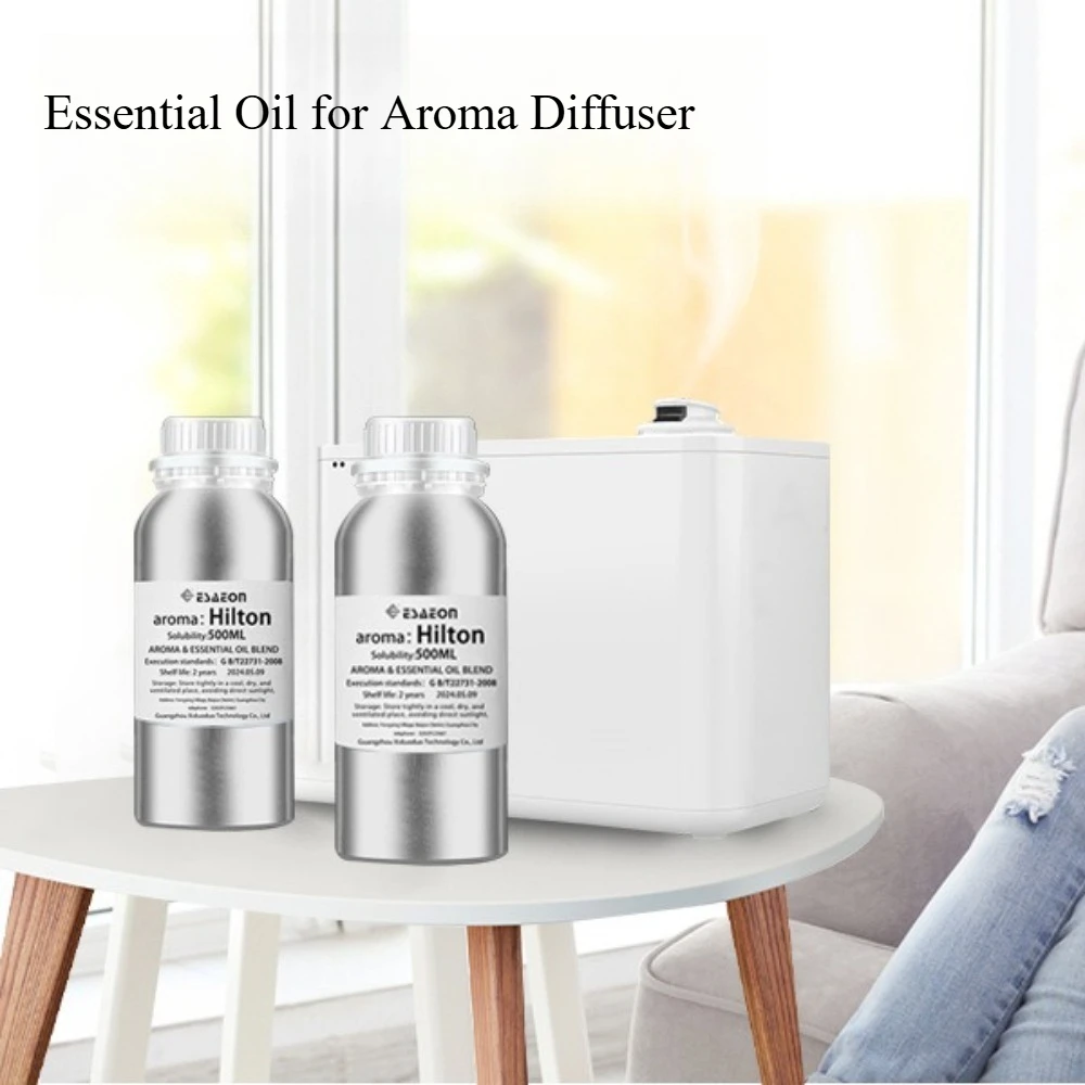 100/500ML Premium Aromatherapy Essential Oil for Aroma Diffuser and Ultrasonic Oil Diffuser, Westin White Tea, Hilton,Shangri-La