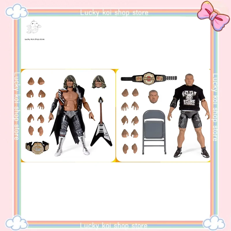 New Japan Pro Wrestling Figures Super 7 Okada Will Action Figure 16cm PVC Figurine Statue Collectible Model Ornament Toys Gifts