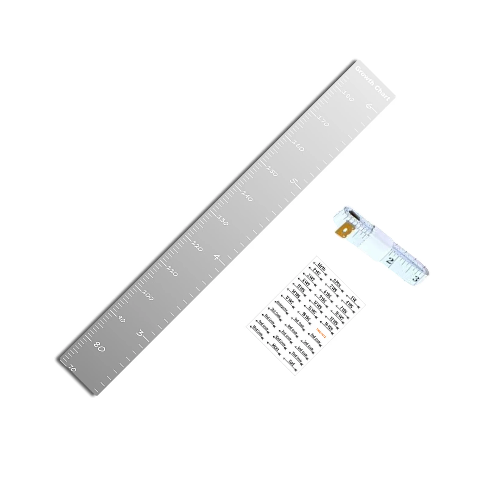 Mirror Height Chart Kids Growth Chart Mirrors For Growth Record Height Measurement For Wall Generic