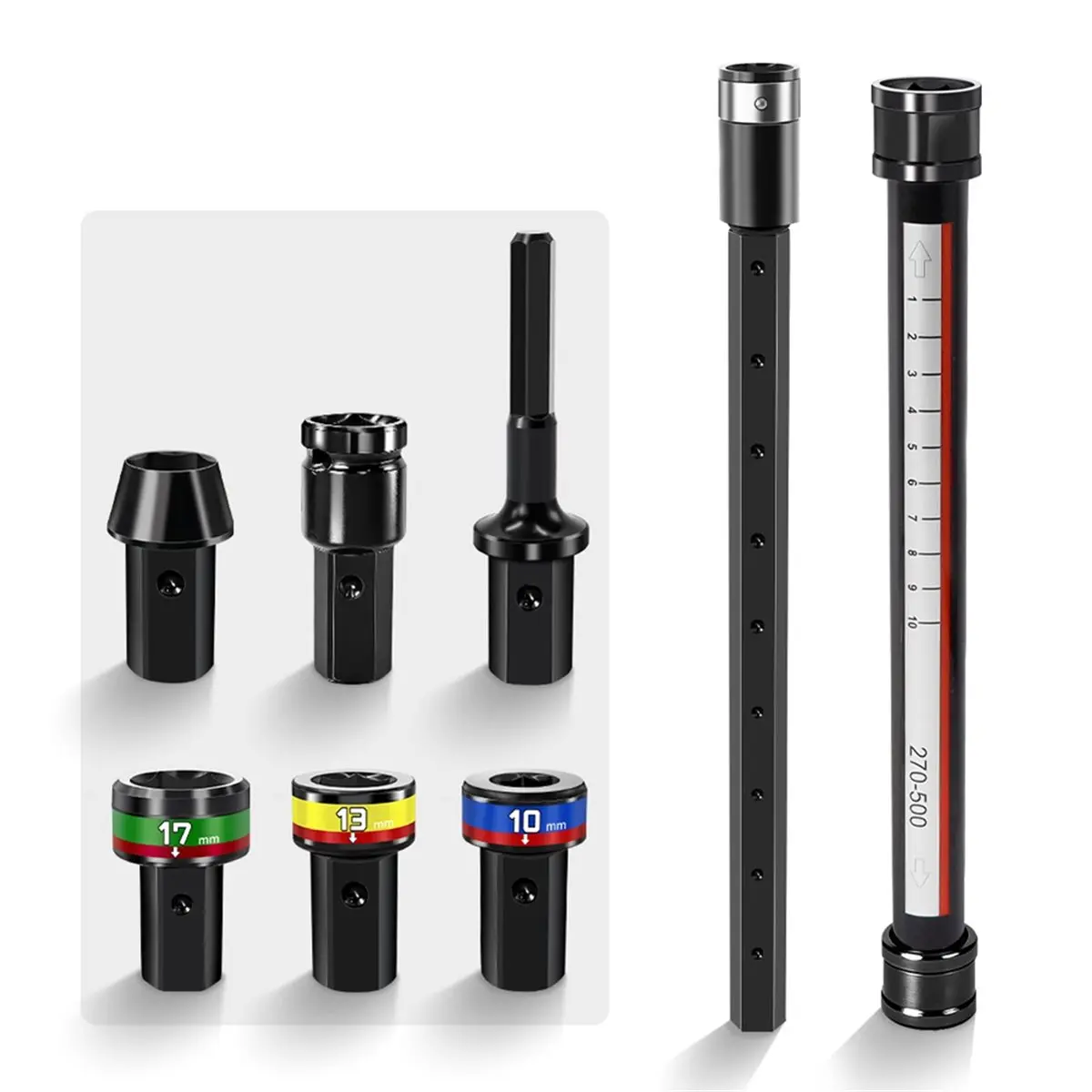 Multi-use Gear Ceiling Sleeve Portable Impact Batch Multifunctional Retractable 27-50CM Keel Nut Djustable Ceiling Leveling Slee