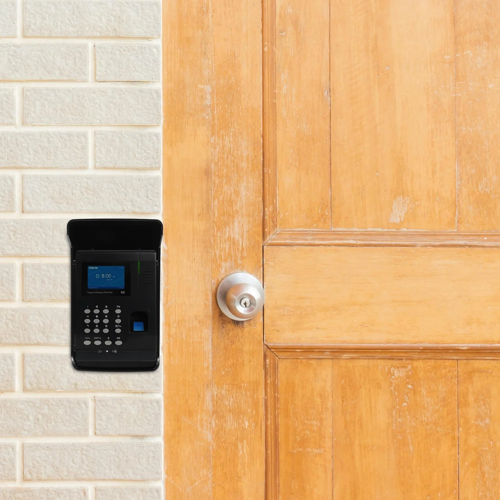 信頼性の高いドアベルレインカバー防水シェルワイヤレスドアベルアクセス制御マシンガード用簡単なインストール