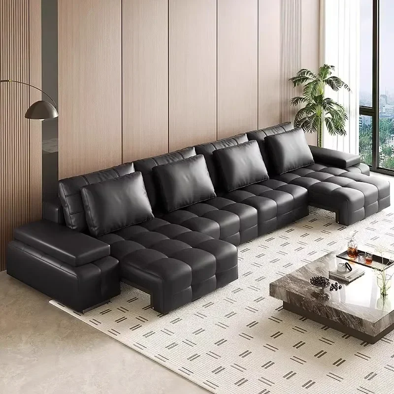 Electric push bed Italian zero wall function sofa living room small apartment retractable first floor