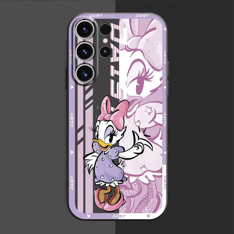 Stitch Zootopia Maleficent Belle Daisy Phone Case For Samsung S23 S22 S21 FE S20 Ultra Note 20 10 9 8 S9 Plus S8 Soft Silicone