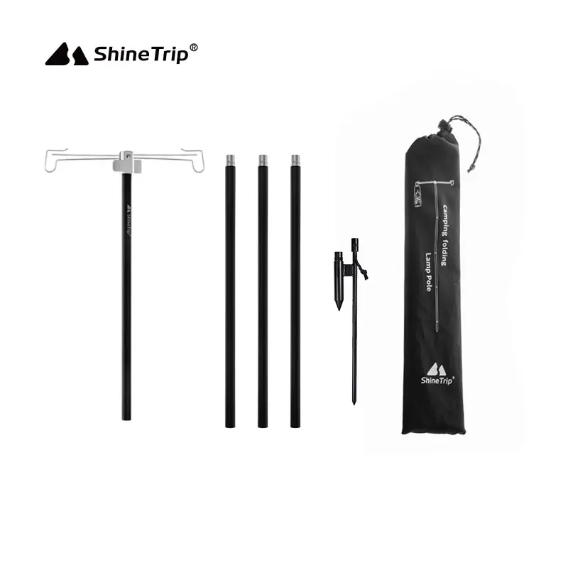 

Portable Camping Aluminum Alloy Folding Light Stand Outdoor Hiking Fishing Hanging Light Fixed Bracket Bracket Lantern Stand