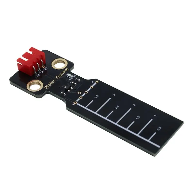 Датчик уровня воды, совместимый с Arduino, 3.3V-5V DC, для определения уровня дождевой воды и измерения глубины/высоты поверхности жидкости