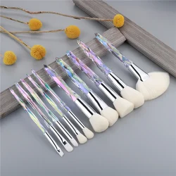 5-10 clear makeup brush Loose Powder Contorting Foundation Brush Concealer eyeshadow Eyebrow brush Makeup tools Beautiful brush
