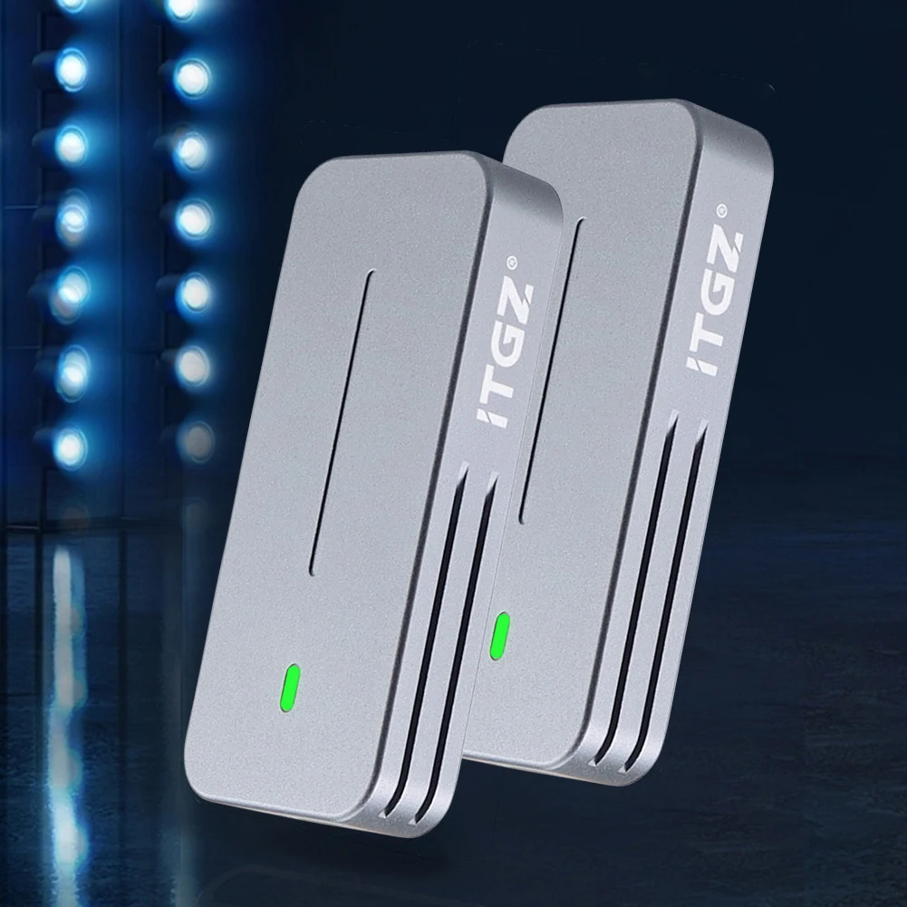 Casing SSD M.2 NVMe/NGFF Casing SSD Eksternal M-key USB3.2 Gen2 M.2 NVME SSD Casing Penutup Aloi Aluminium untuk 2242 M.2 SSD