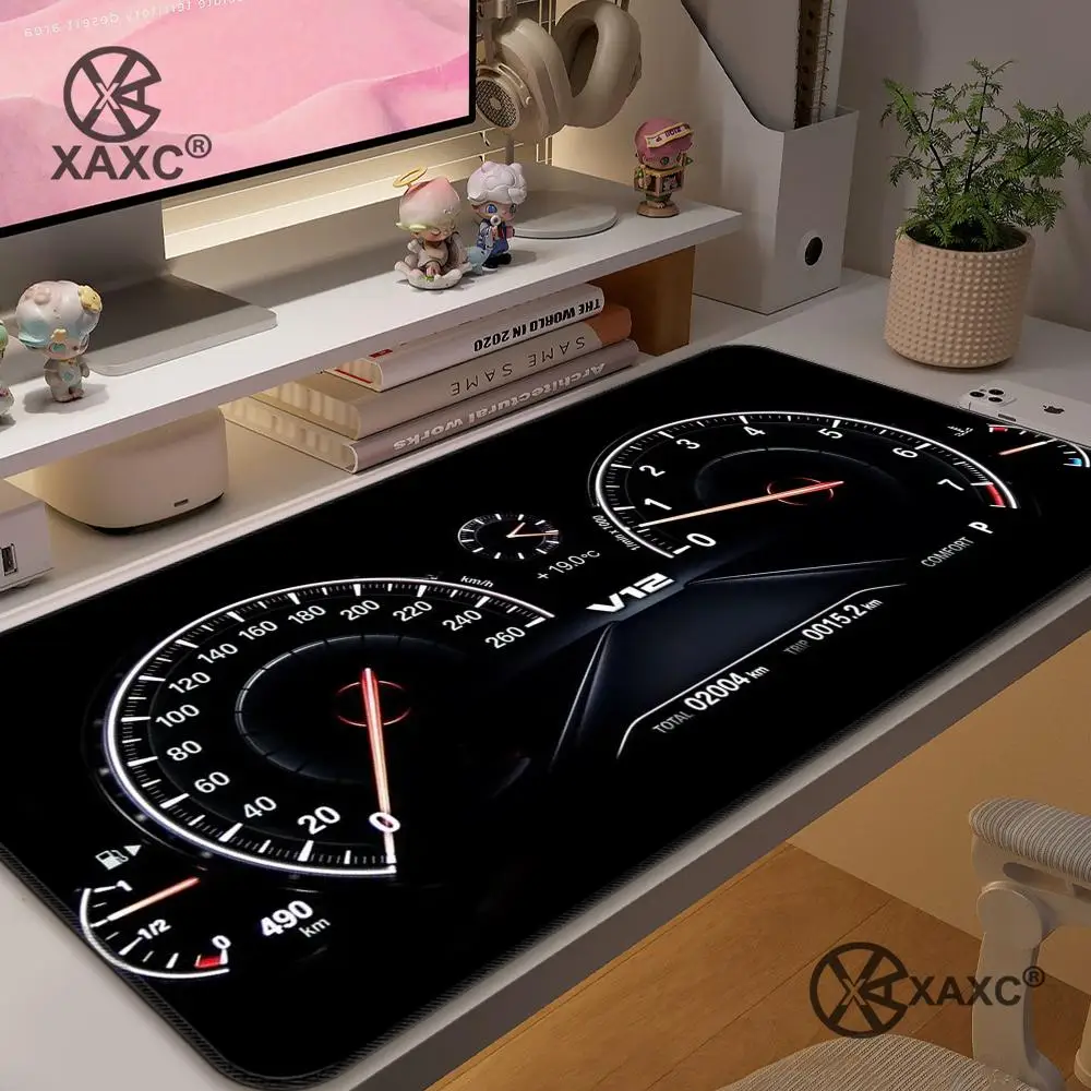 

Airplane Dashboard Mouse Pad Large Rubber Base Anti-slip PC Desk Accessories Mousepad for Office & Gamer Keyboard Mats Decor Mat