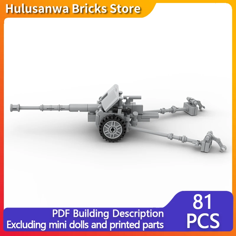 

Немецкая военная модель armaty PaK 38, MOC, строительные кирпичи, военное оборудование, модульная технология, подарок, праздник, сборка, детский игрушечный костюм