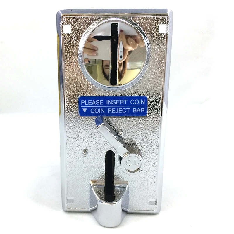 Arcade Coin Acceptor Selector Plastic Electronic Mechanism, Mech for Pandora Games Vending Machines, Accessory Parts