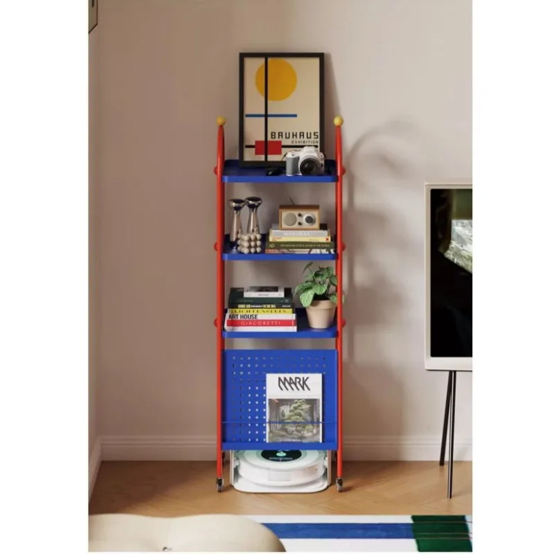 Sweeping robot rack, base station storage cabinet, living room movable cart dining side cabinet