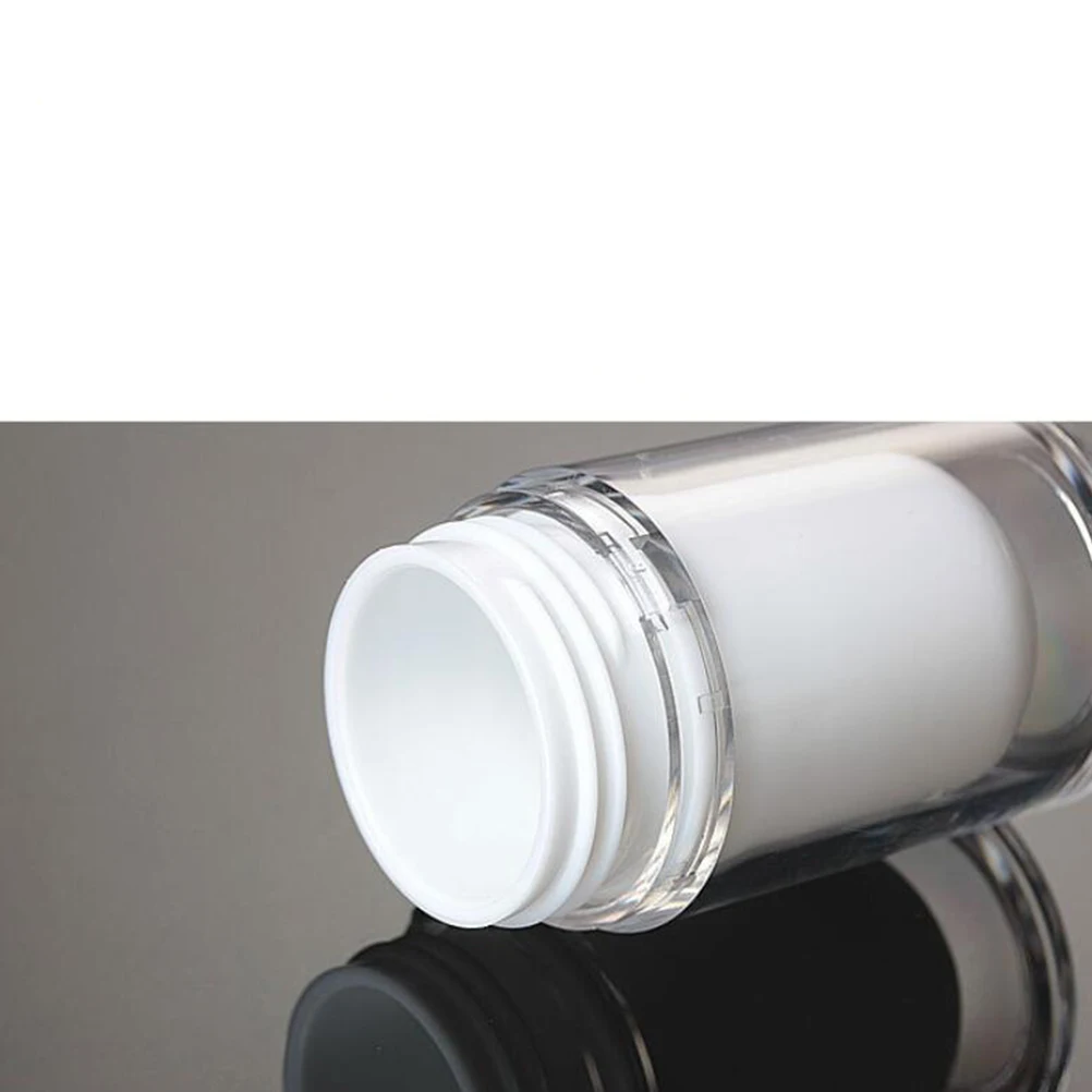 

2 Pcs Vacuum Bottle Travel Containers 30ml Refillable Leakproof Empty Bottles for Cream Perfume Shampoo Makeup Remover