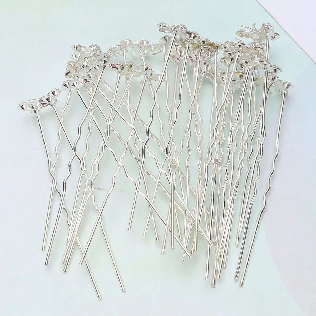 

19pcs Butterfly Hairpin Crystal Bridal Hairpins Bridal Hairpins Bride Headdress Pins Bridesmaid Accessories Wedding Gift
