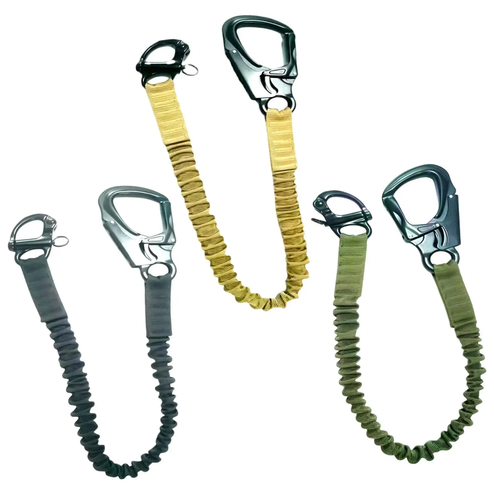 Safety Lanyard Fall Protection for Outdoor Sports Shock Absorbing Roofing