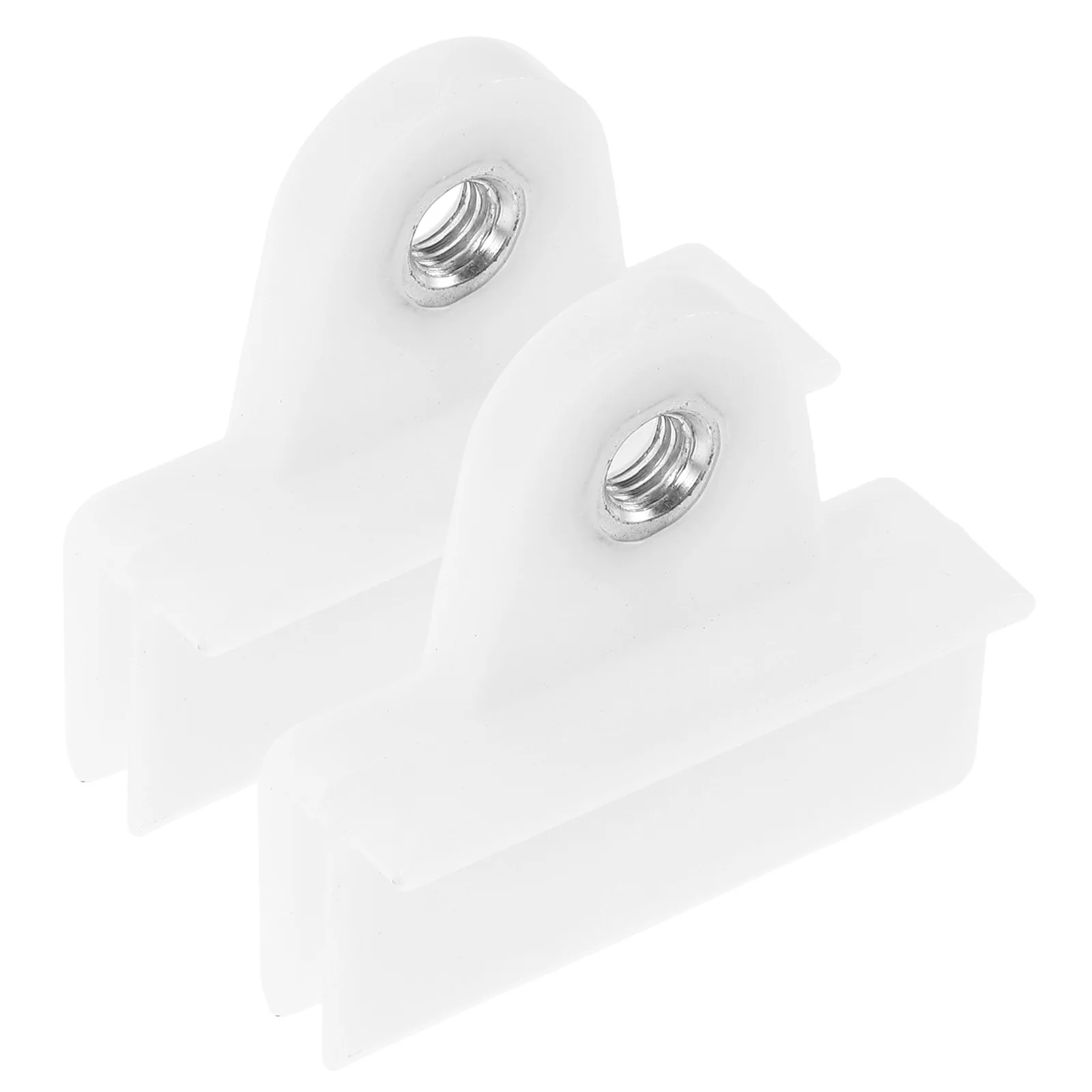 

2Pcs Universal Clip Set Plastic Glass Fixed Retainer for Window Door Channel Car Truck Fastening Support