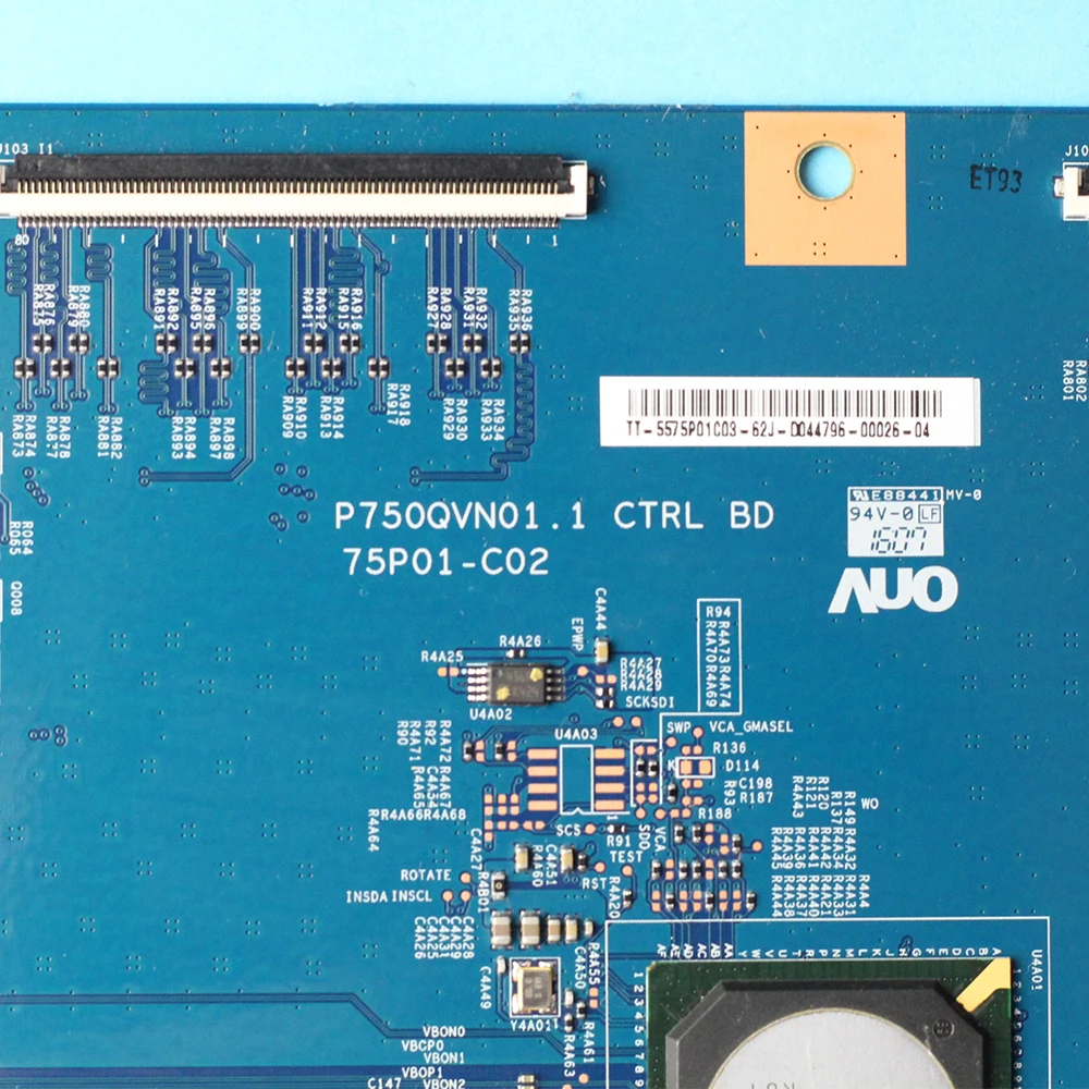 P750QVN01.1 CTRL BD 75P01-C02 75'' T Con Board  Suitable for 75 