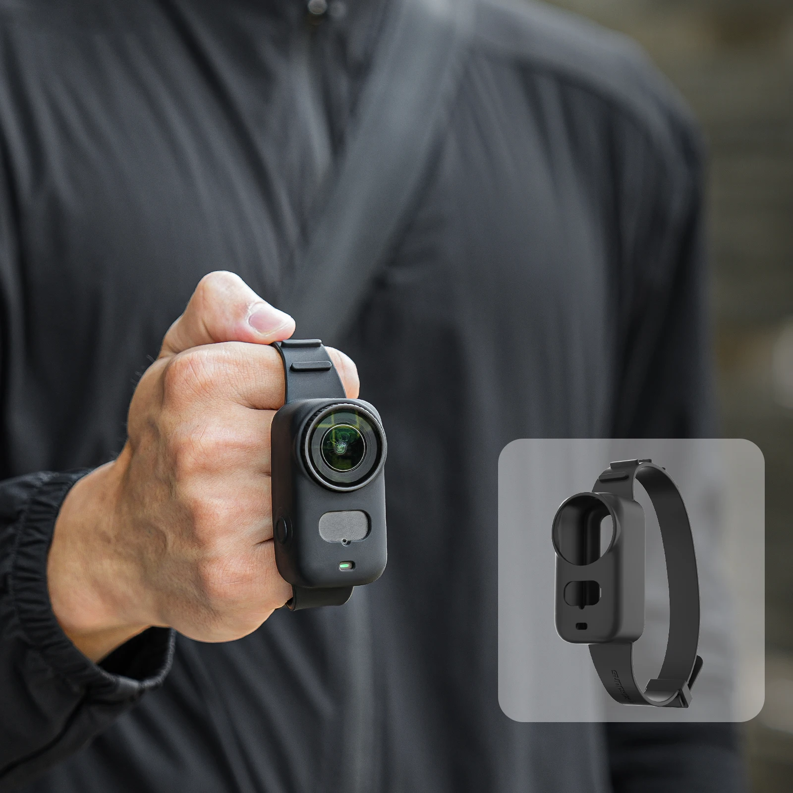 

Hand Wrist Band Silicone Strap For DJI Osmo Nano Sports Camera Mount Adjustable Wristband For DJI Osmo Nano Camera Accessories