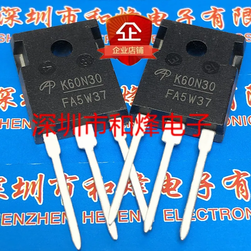 5PCS-10PCS K60N30 AOK60N30 TO-247 300V 60A NEW AND ORIGINAL ON STOCK