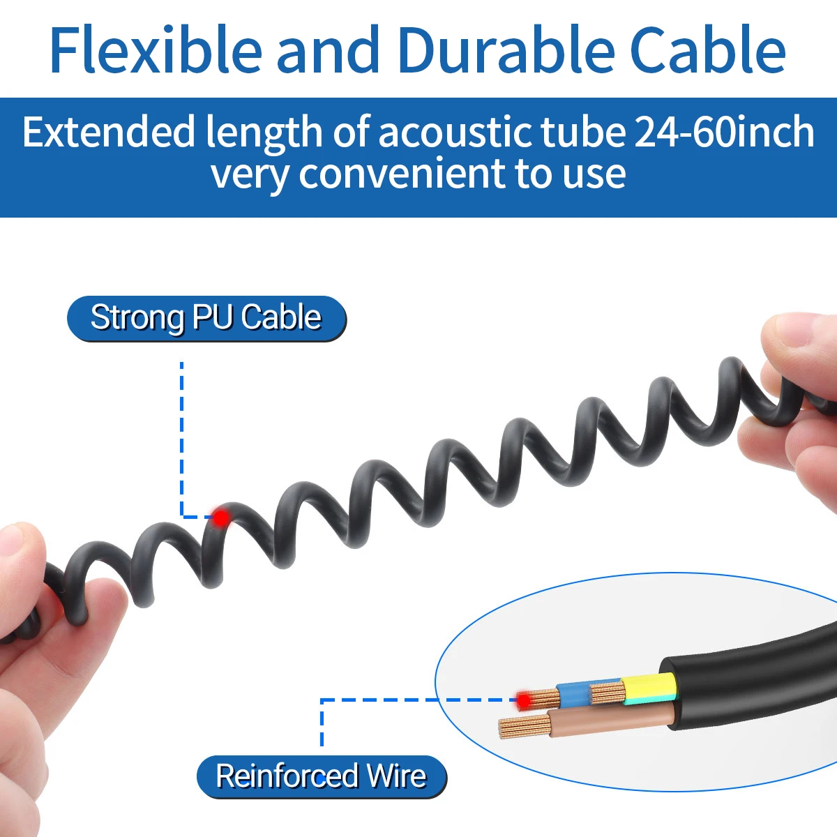 Baofeng Walkie Talkie Lautsprecher Mikrofon Wasserdicht Dual PTT Handheld Mikrofon Für UV5R UV-21 Pro Zwei Weg Radio QuanSheng UV-K6 UV-K5 – Detail 6